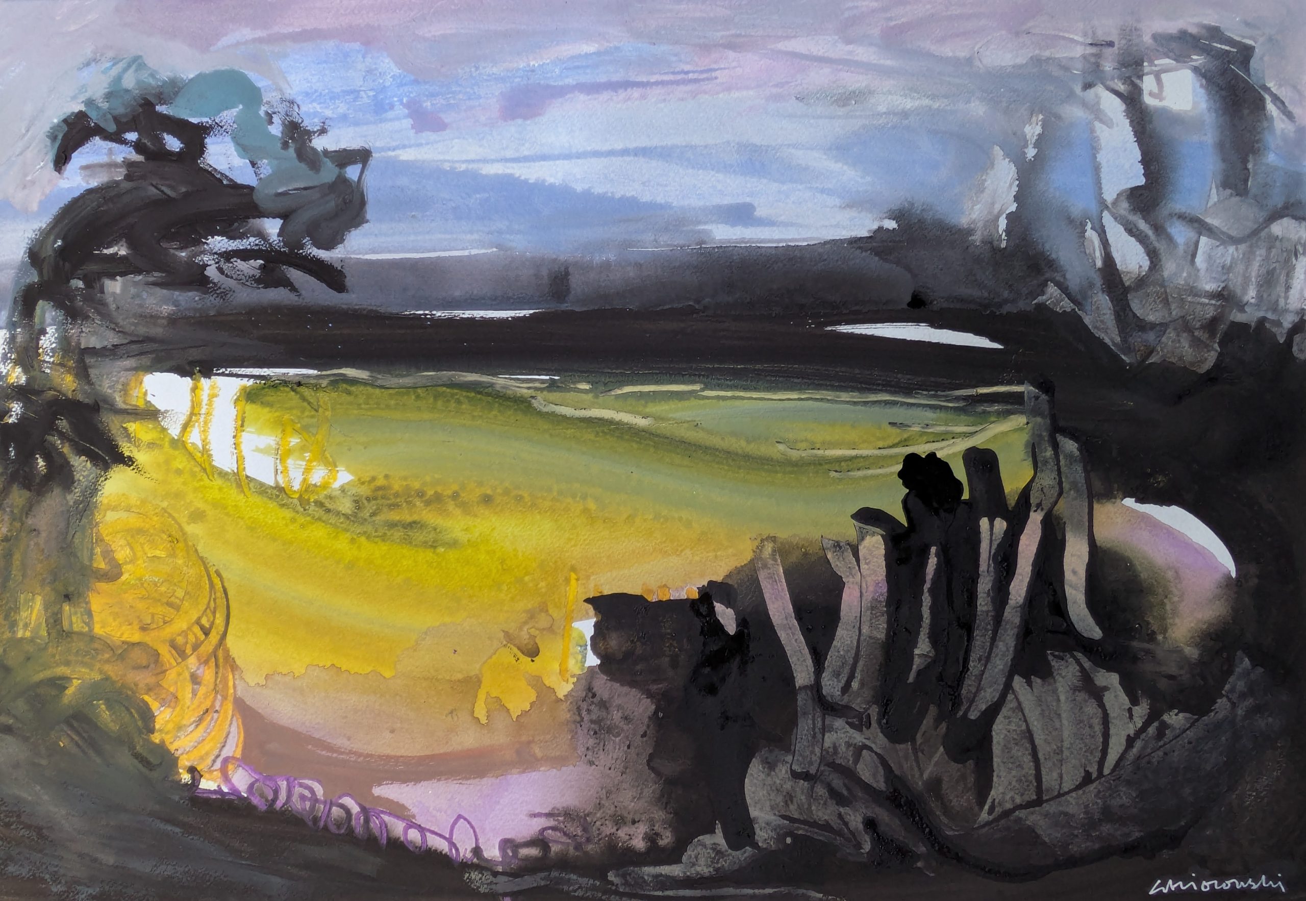 Sans titre_60x80cm_Gouache sur papier (2)_1200€