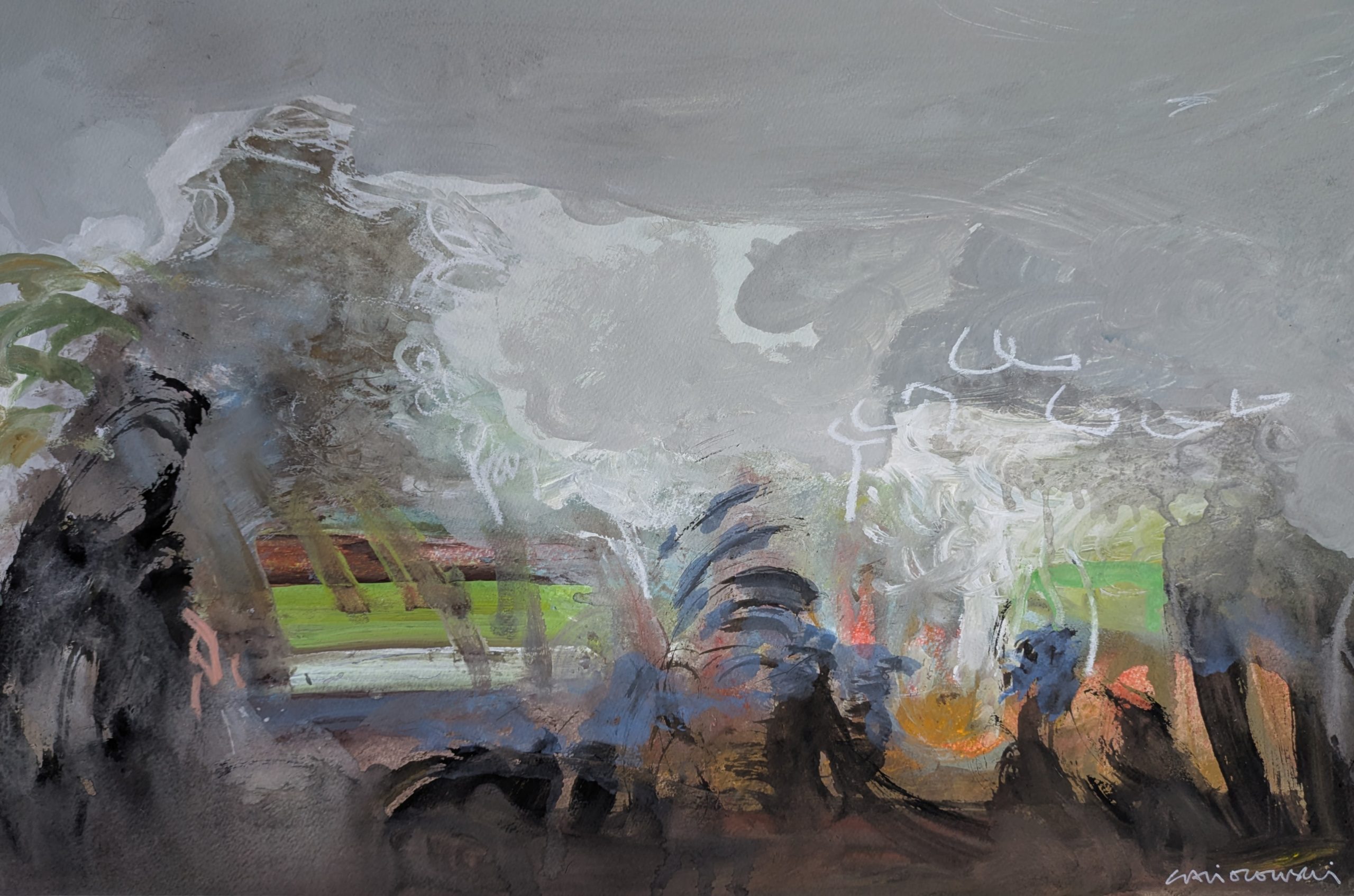 Sans titre_60x80cm_Gouache sur papier_1200€